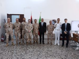 Gen Figliuolo in visita alla Task Force Ippocrate