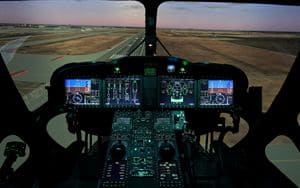 TH-73A cockpit