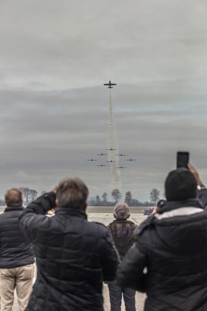 Cambio comando Frecce Tricolori