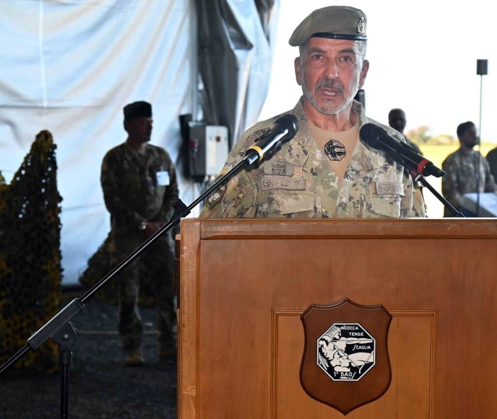 cambio al vertice della 1^ Brigata Aerea O.S.