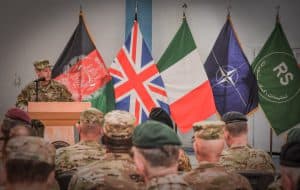 5. Un momento della cerimonia, intervento del Generale Austin Scott Miller