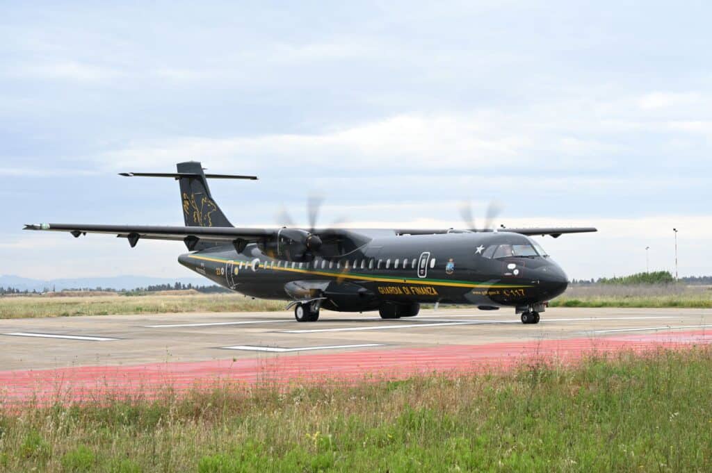 ATR 72 della Guardia di Finanza