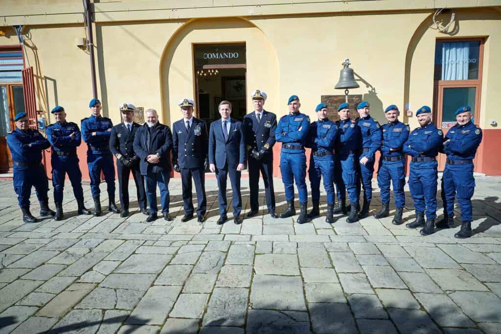 cerimonia di conferimento dei brevetti da palombaro agli allievi del corso Ordinario 2022