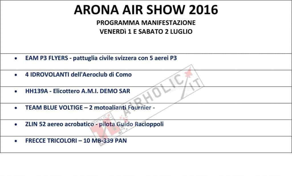ARONA AIR SHOW 2016