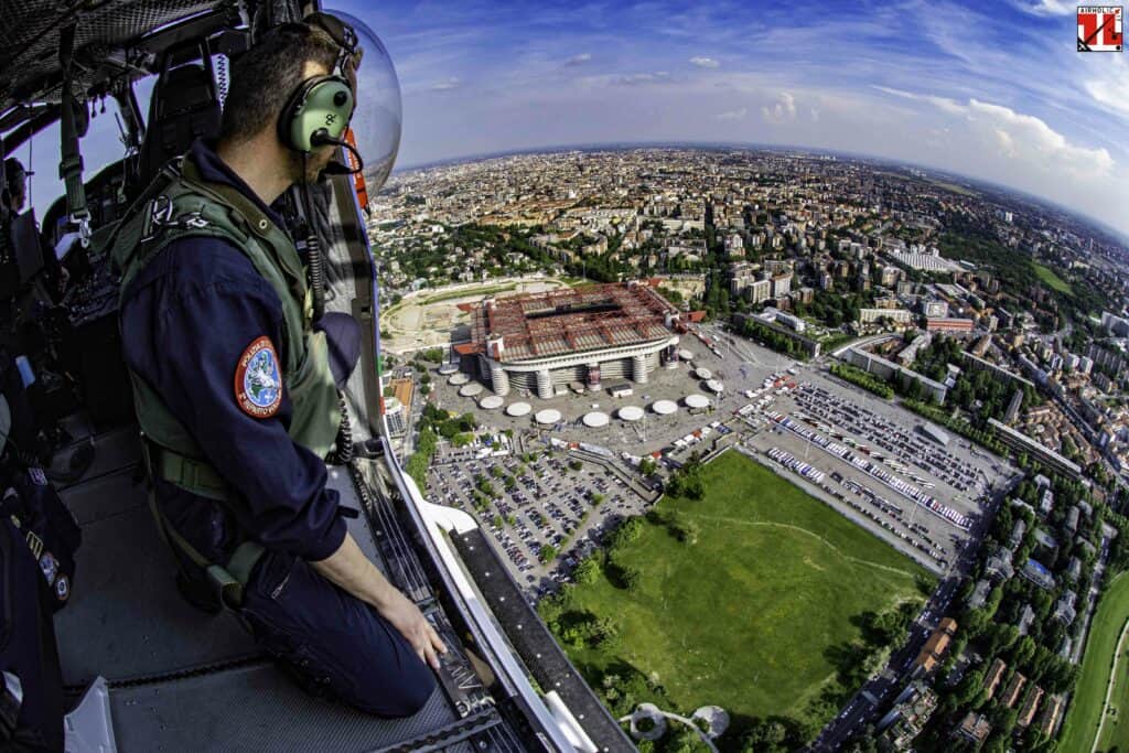 UH-139E 2° reparto volo milano malpensa