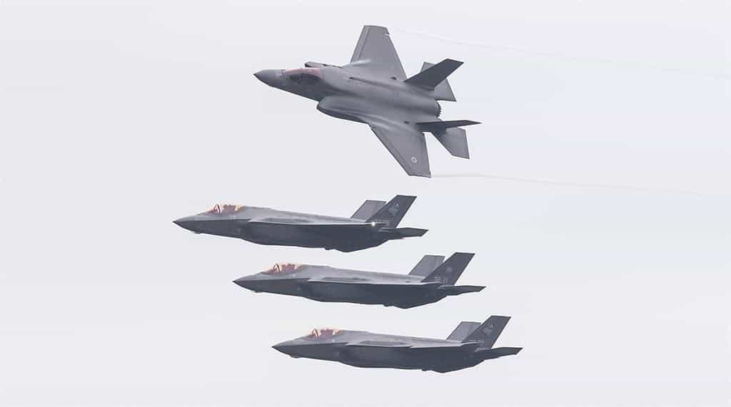 Addestramento congiunto RAF e F35 AMI