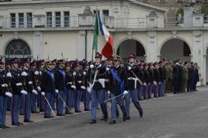 Bandiera di guerra Gruppo Bandiera Scuola Militare Teulie