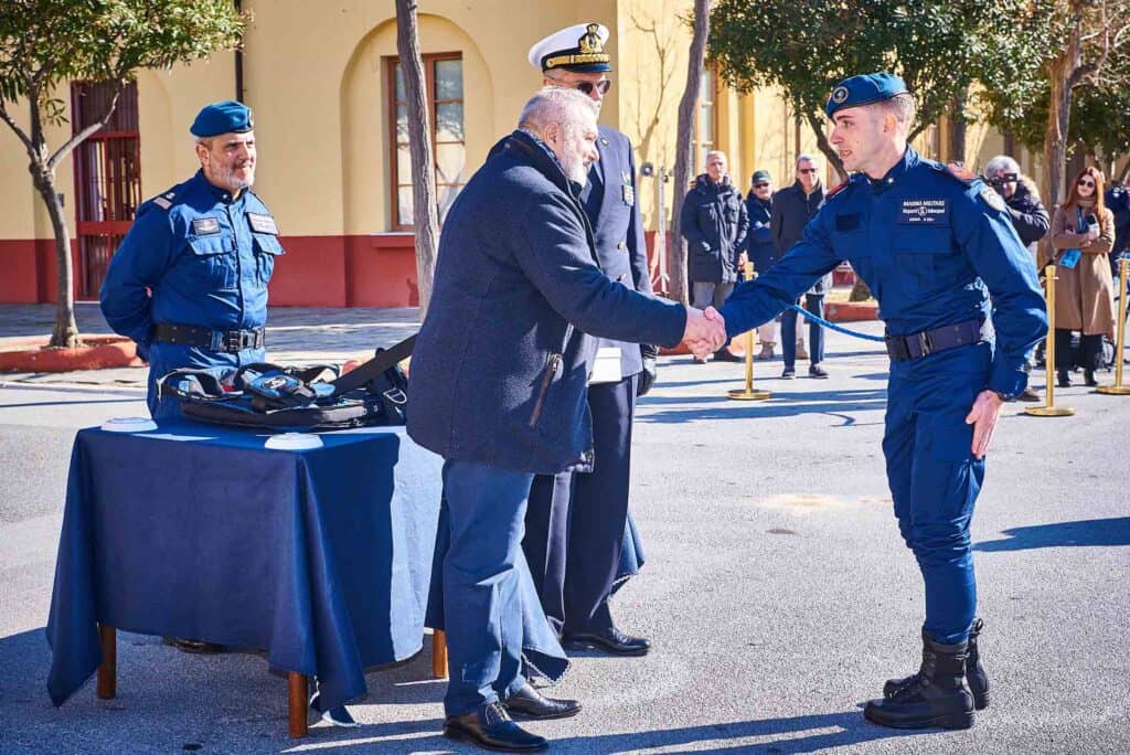 cerimonia di conferimento dei brevetti da palombaro agli allievi del corso Ordinario 2022