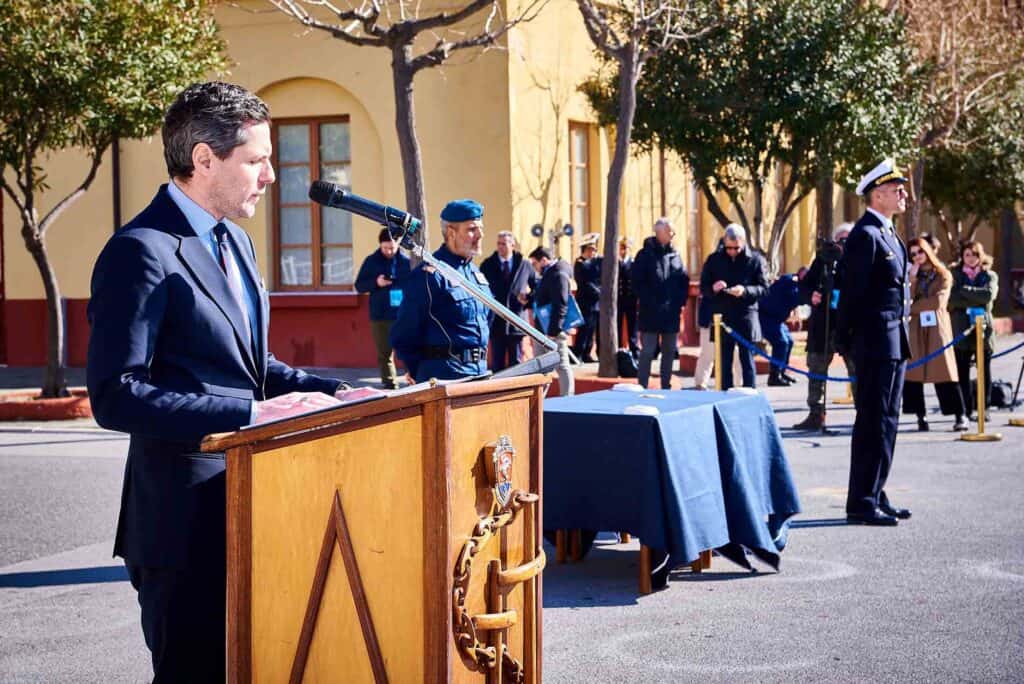 cerimonia di conferimento dei brevetti da palombaro agli allievi del corso Ordinario 2022