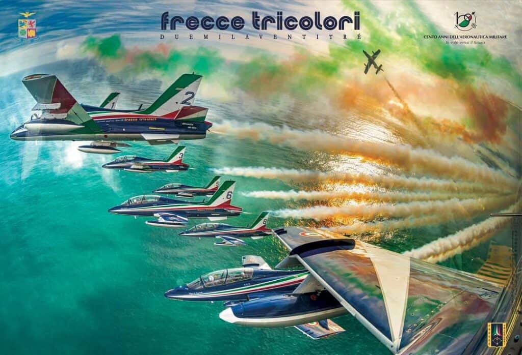 Poster Frecce Tricolori 2023