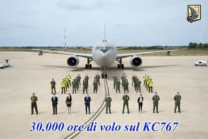 30000 ore di volo KC767A