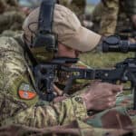 Esercitazione per tiratori scelti della Folgore