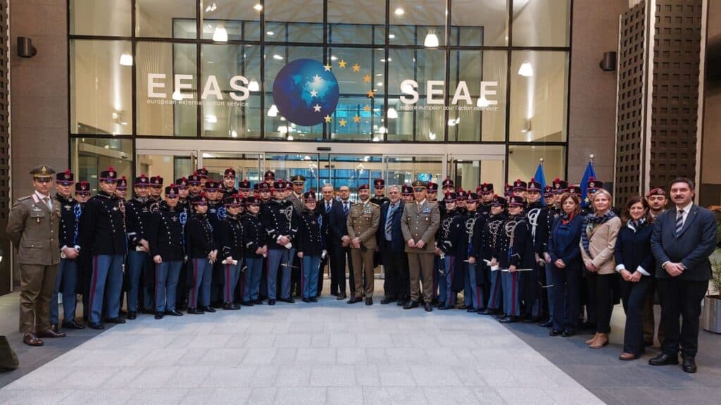 Foto 2 Visita alla sede del Servizio Europeo per l'Azione Esterna (SEAE)...