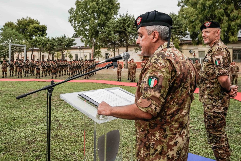 Generale Antoci cedente legge la formula di cambio