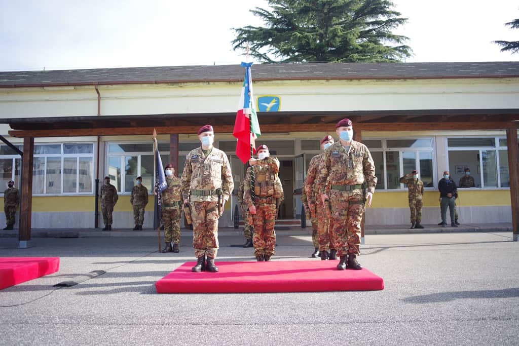 Cambio Comando al 185º reggimento artiglieria paracadutisti “Folgore”