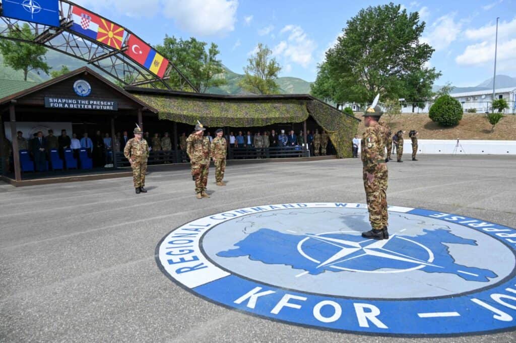 cambio alla guida del Regional Command-West di KFOR