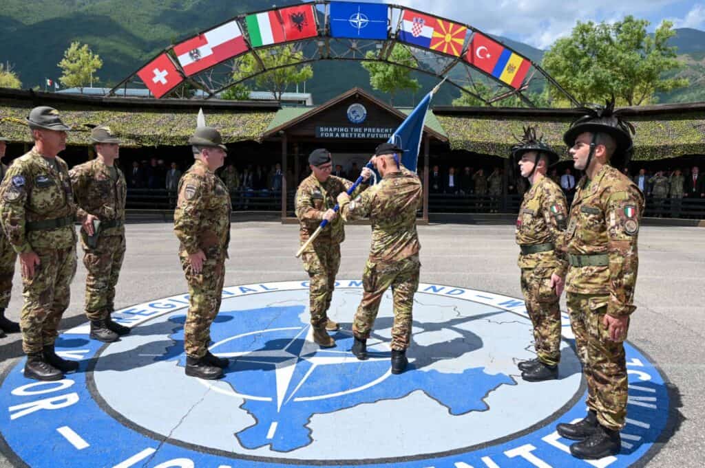 cambio alla guida del Regional Command-West di KFOR