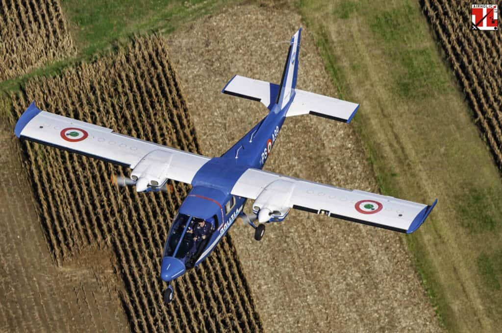 P68 Observer 2° reparto volo milano malpensa