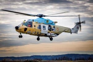 Primo volo NH90 Forza Aerea del Qatar