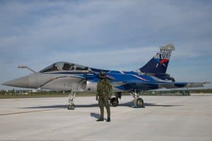 New paint scheme of the Rafale Solo Display 2017 2
