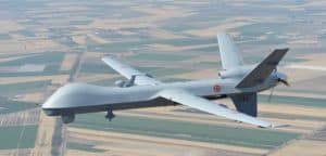 MQ-9A Predator B in volo