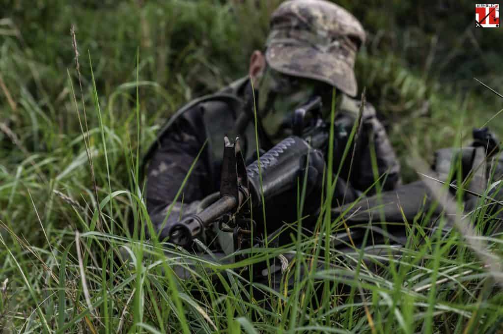 Allievo Lagunare con fucile M16