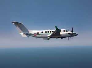 Surveillance-ready Beechcraft King Air