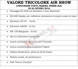 VALORE TRICOLORE AIR SHOW