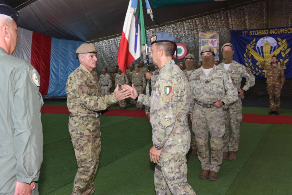Cambio comando 17º STORMO Incursori