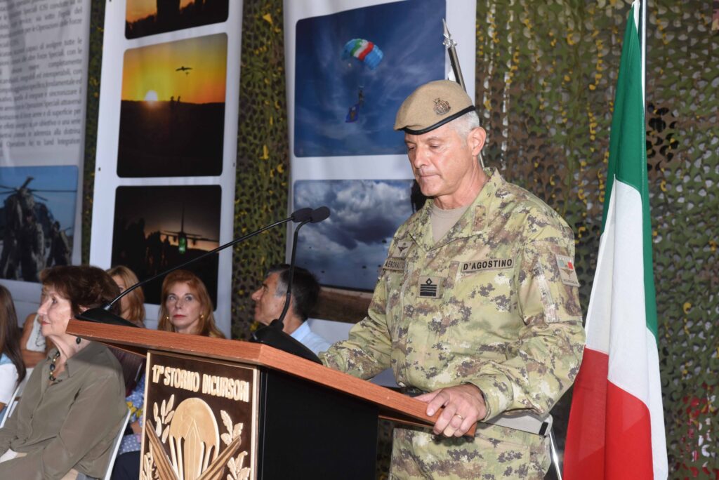 Cambio comando 17º STORMO Incursori