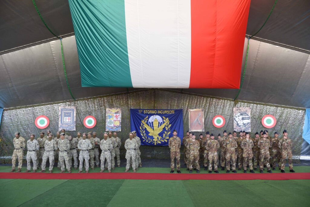 Cambio comando 17º STORMO Incursori