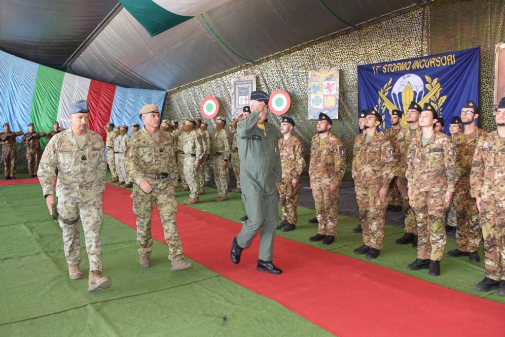 Cambio comando 17º STORMO Incursori