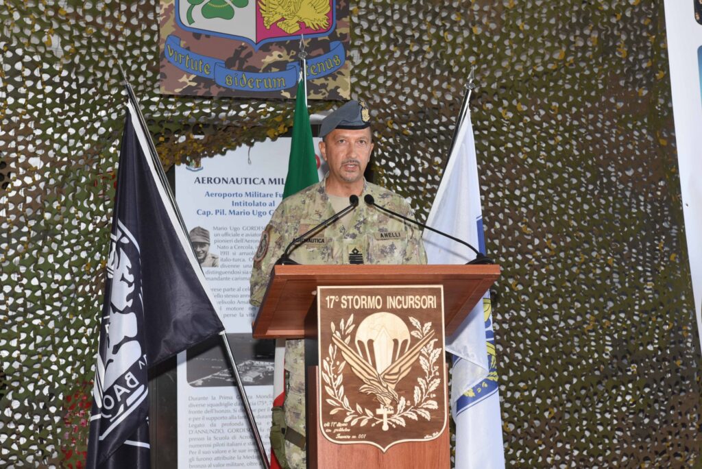 Cambio comando 17º STORMO Incursori