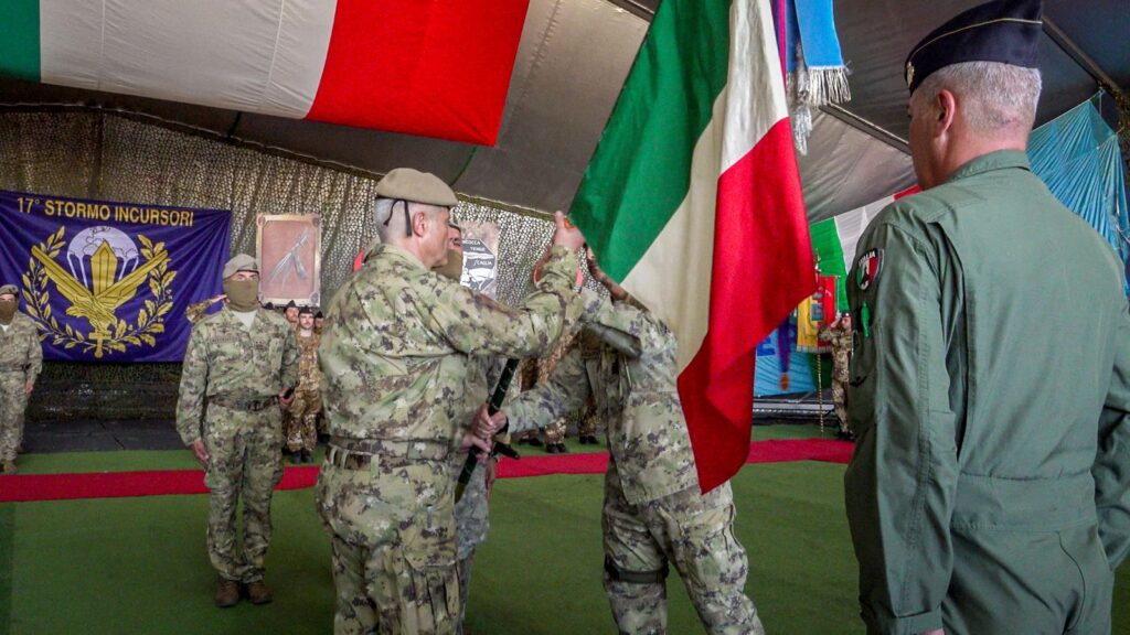 Cambio comando 17º STORMO Incursori