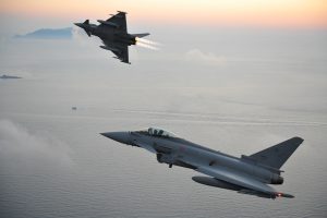coppia eurofigher in azione