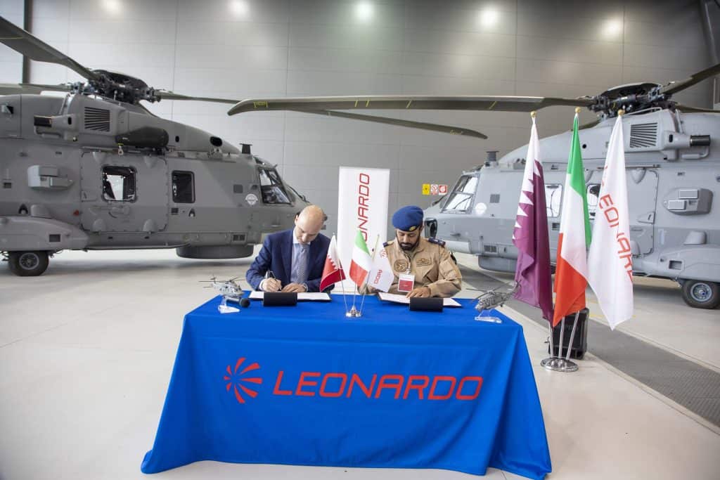 delivery ceremony NH90NFH Qatar 