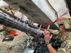 incursori in operazione