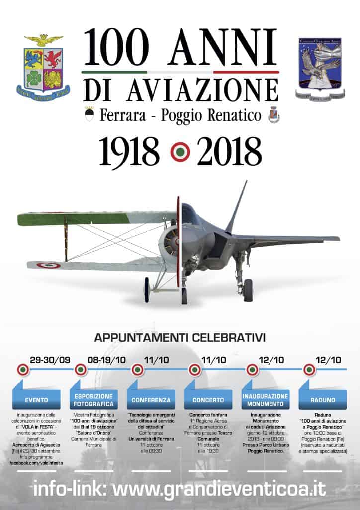 100 anni di aviazione a Ferrara/Poggio Renatico