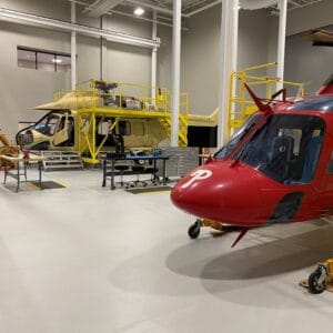 Maintenance Training Devices in Leonardo Helicopters Training Academy in the US