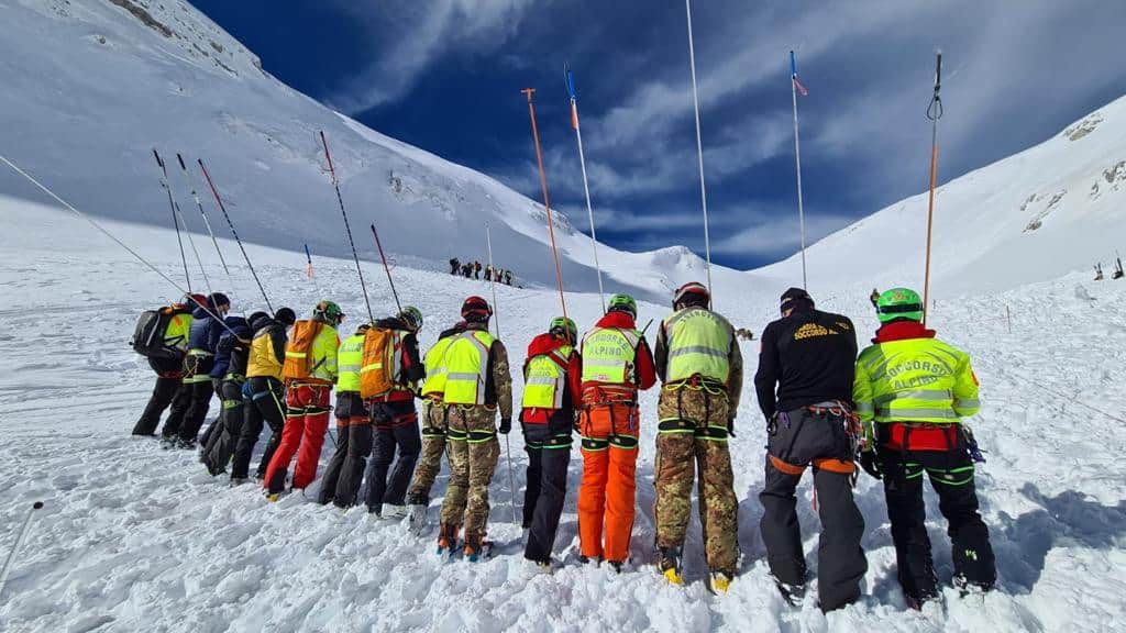 Sinergia di intervento CNSAS o delle Truppe Alpine